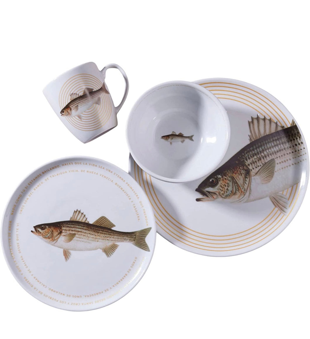 Fish Eclectic Dinnerware Set