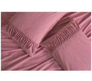 Pink Cotton Duvet Set