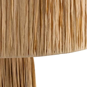 Raffia Table Lamp Natural