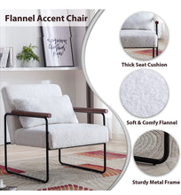 Cargar imagen en el visor de la galería, Elegant Flannel Accent Chairs
