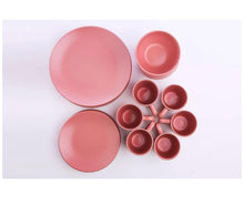 Cargar imagen en el visor de la galería, Dark Pink Dinnerware Set

