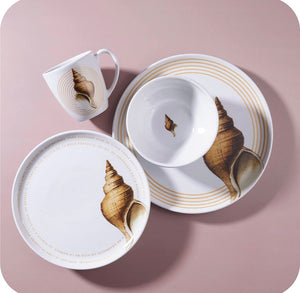 Seashell Eclectic Dinnerware Set