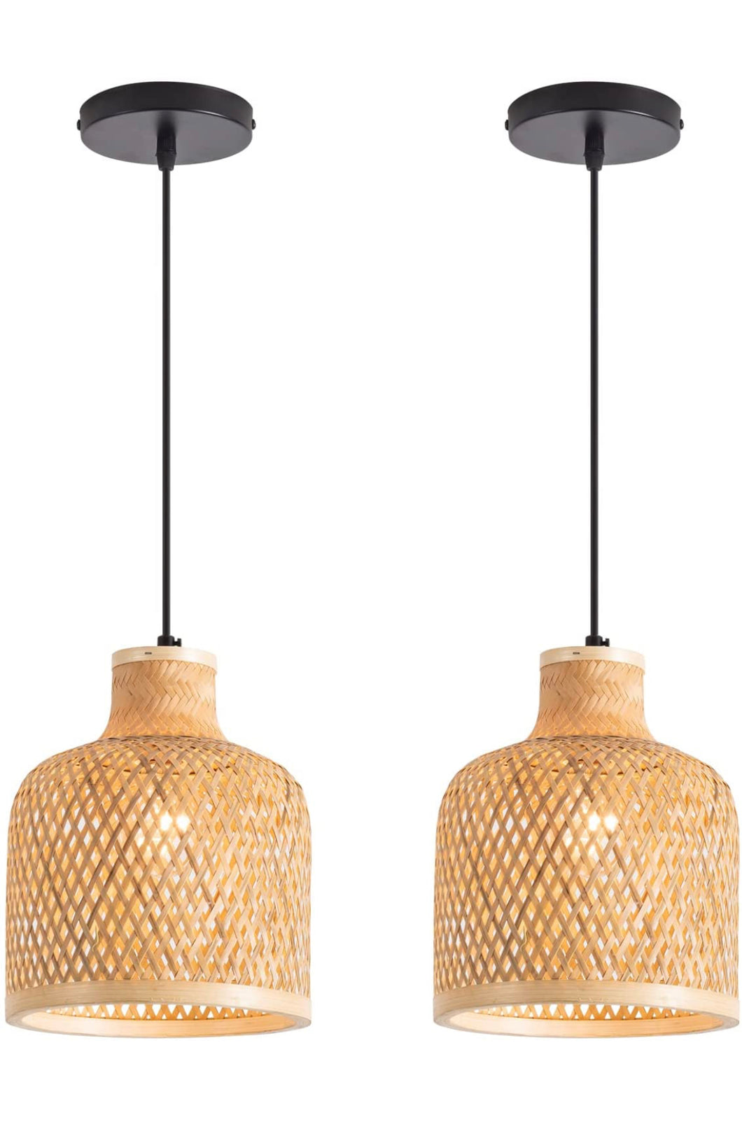 Modern Bamboo Pendants