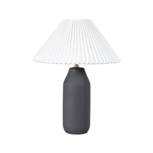 Black Plaid Table Lamp